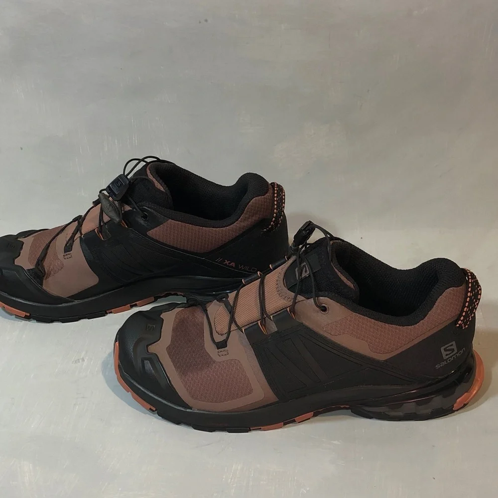 Salomon XA Wild Trail Women’s Hiking Shoes - Black and Copper, Size 7.5 - Picture 4 of 11